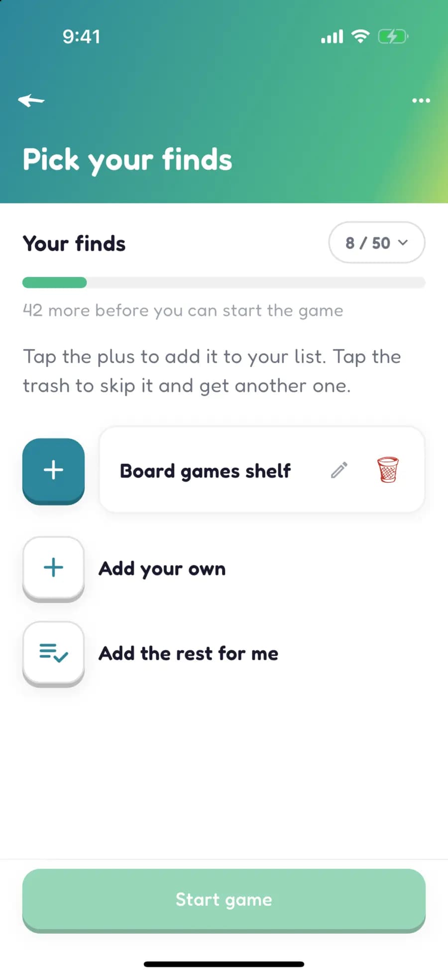 A Let's Tingo library board branded with a library's name and colors.
